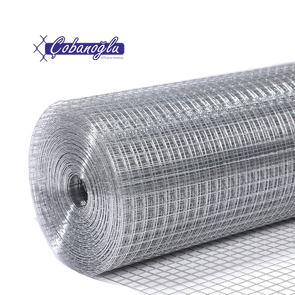 Galvanizli kaynaklı tel örgü