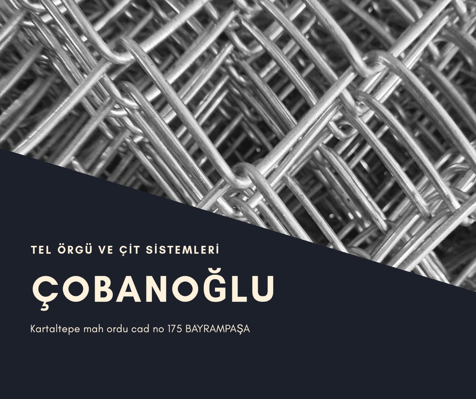  GALVANİZ KAPLI TEL ÖRGÜ